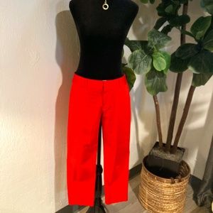 Banana Republic Petite Chino Red Pant